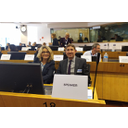 Mme Bessis et M Olmos au Comité des Régions.